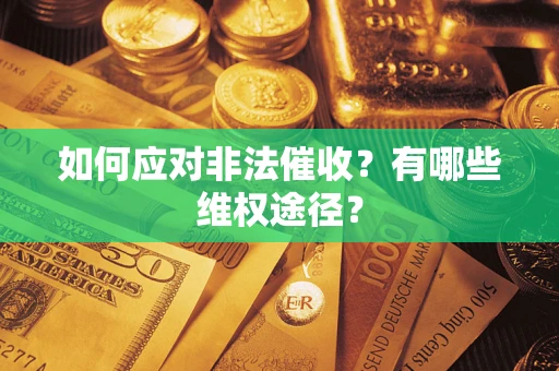 武汉如何应对非法催收？有哪些维权途径？