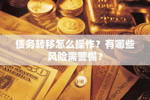 武汉债务转移怎么操作？有哪些风险需警惕？