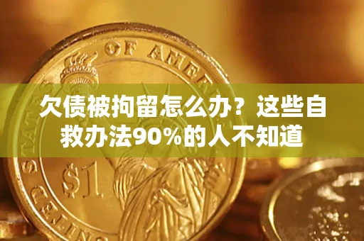 武汉欠债被拘留怎么办？这些自救办法90%的人不知道