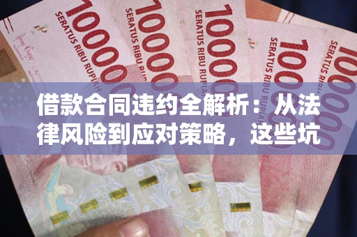 武汉借款合同违约全解析：从法律风险到应对策略，这些坑别再踩！