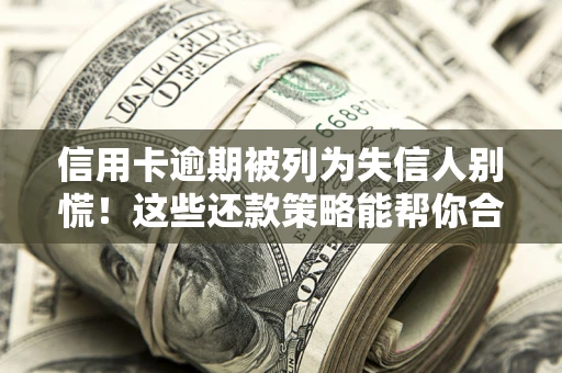 武汉信用卡逾期被列为失信人别慌！这些还款策略能帮你合法止损