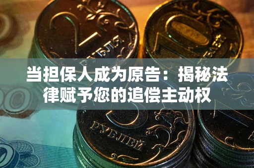 武汉当担保人成为原告：揭秘法律赋予您的追偿主动权